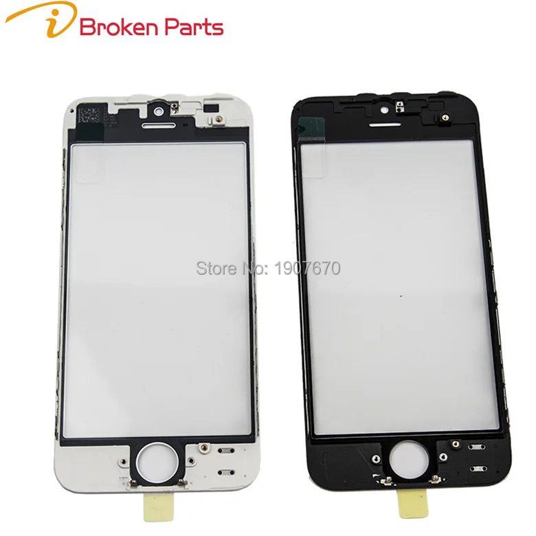 imágenes para AAA 3 en 1 Pantalla Táctil de la Lente Frontal Exterior de prensado en frío OCA película de cristal Con Marco Para el iphone 5 5S Reemplazo de la reparación imágenes para AAA 3 en 1 Pantalla Táctil de la Lente Frontal Exterior de prensado en frío OCA película de cristal Con Marco Para el iphone 5 5S Reemplazo de la reparación