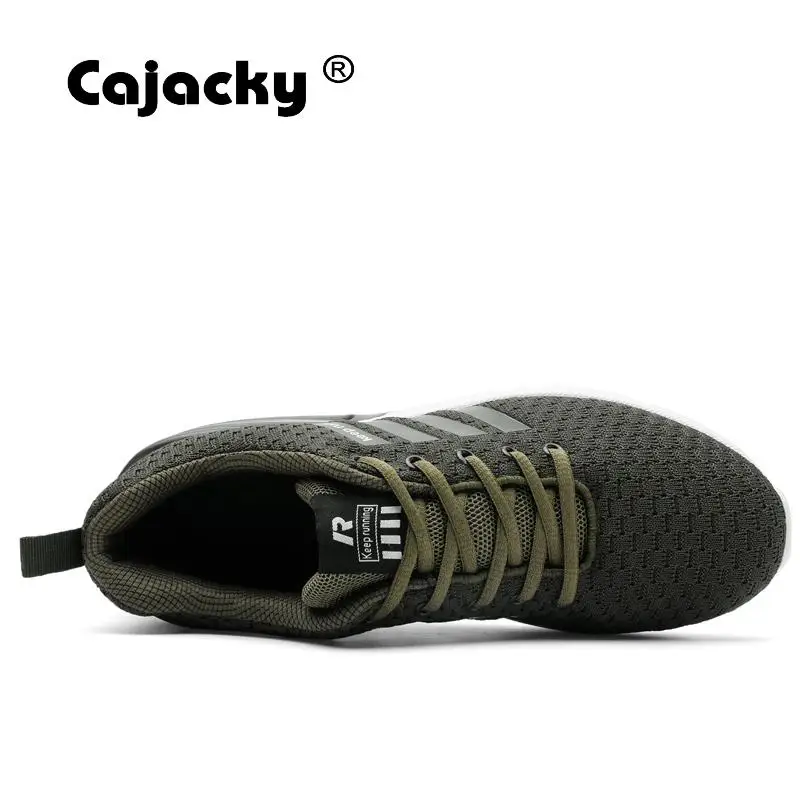 Cajacky Air Sole Кроссовки мужские большие размеры для взрослых мужские беговые кроссовки дышащие марафонские кроссовки Hombre Zapatillas Krasovki