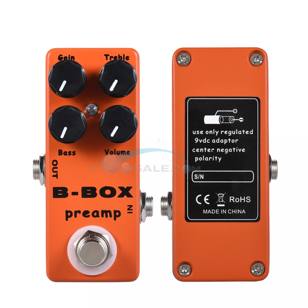

Mosky BB Preamp Overdrive Micro Guitar Pedal Based On Xotic BB Preamp Mini BB Preamp/Overdrive/ Boost Effect Guitar Accessories
