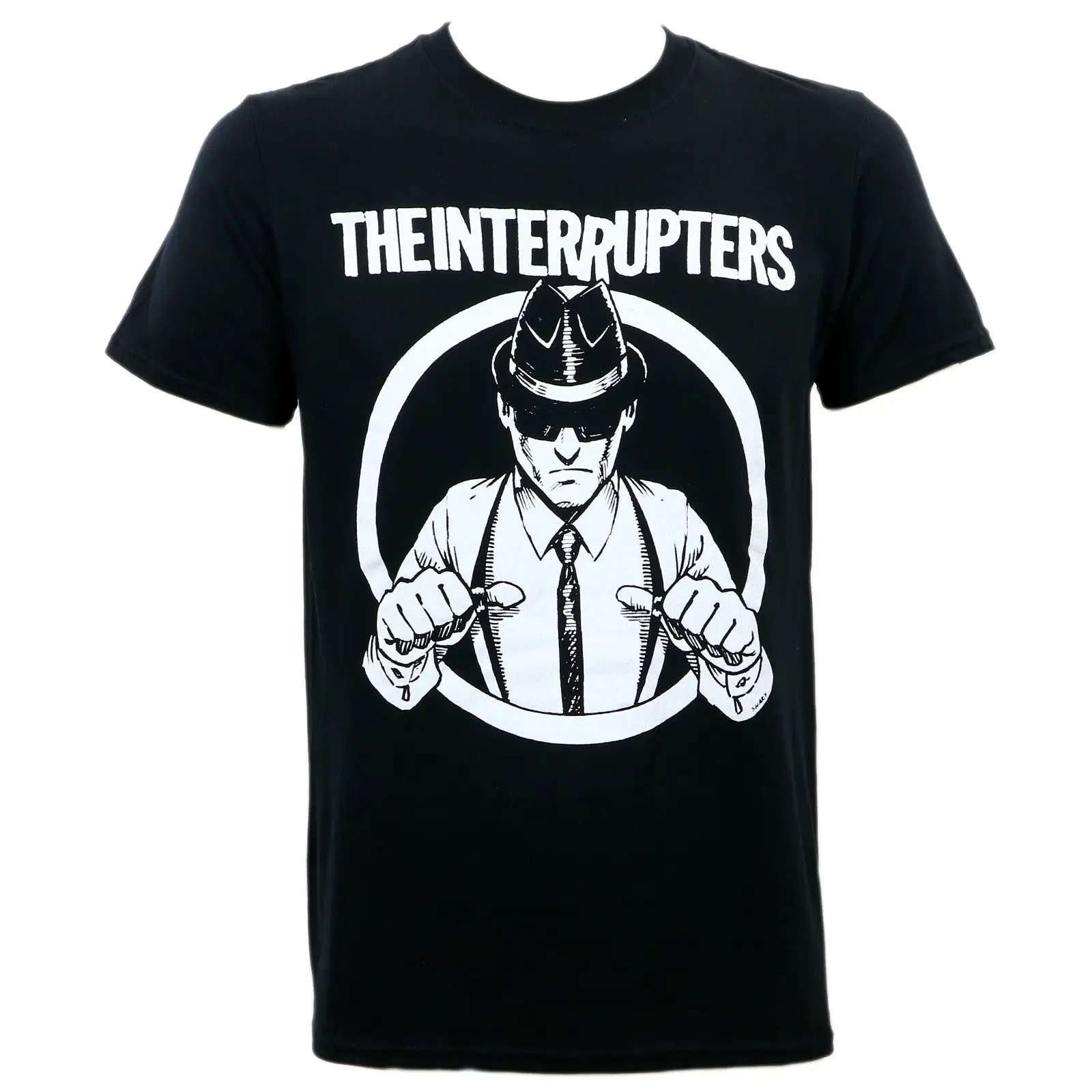 Аутентичные прерыватели Подтяжки для женщин Slim-Fit Ska Punk футболка S-2XL Новый |