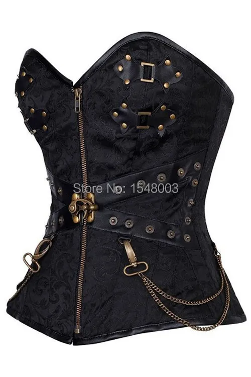 Black-Zip-Front-Steampunk-Corset-with-Thong-LC5394_.jpg