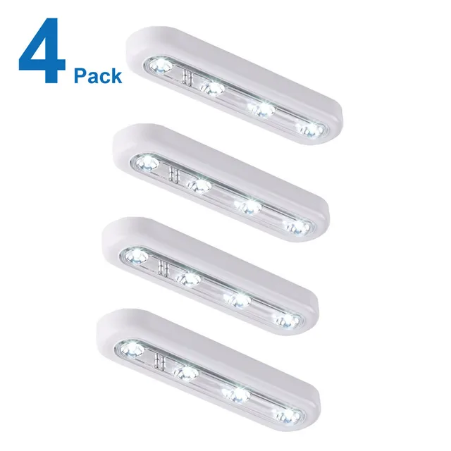 Battery Ed Led Touch Sensor Night Light Lamp Wireless Push Tap Battery Ed Led Touch Sensor Night Light Lamp Wireless Push Tap Nightlight Kitchen Under Closet