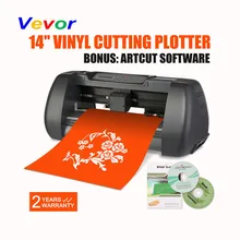 VEVOR 14 Vinyl Cutter Bundle Sign Cutting Plotter W/ARTCUT SOFTWARE DESIGN/CUT