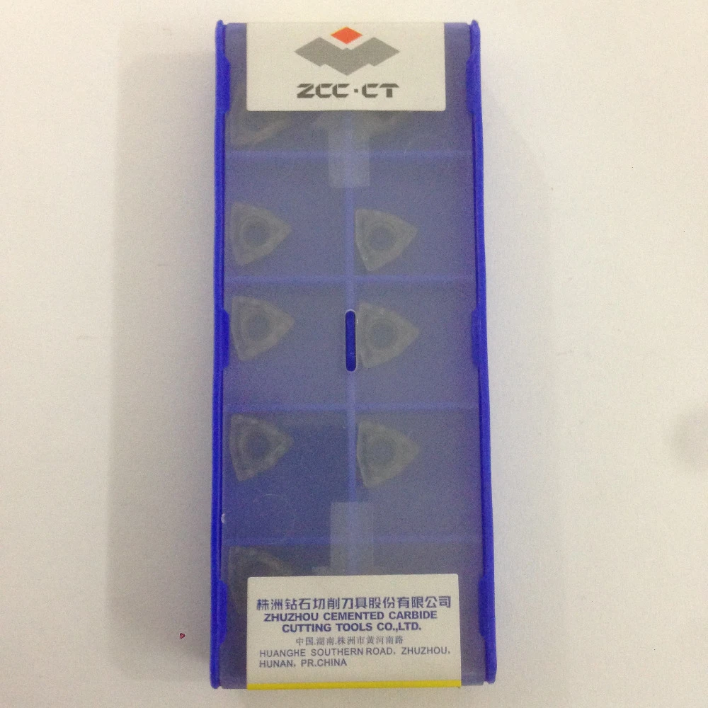 10boxes APKT160408-PM YBG202 carbide inserts ZCC.CT Free shipping 100pcs