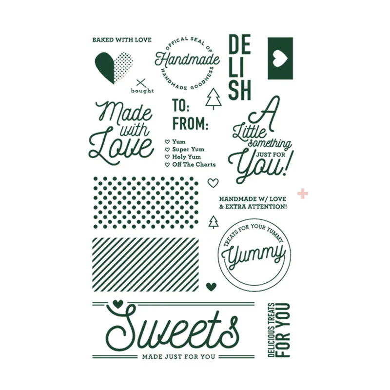 

DiyArts Tags Bag Clear Stamps and Dies Scrapbooking Handmade Metal Cutting Dies for Card Making DIY Embossing Craft New 2019