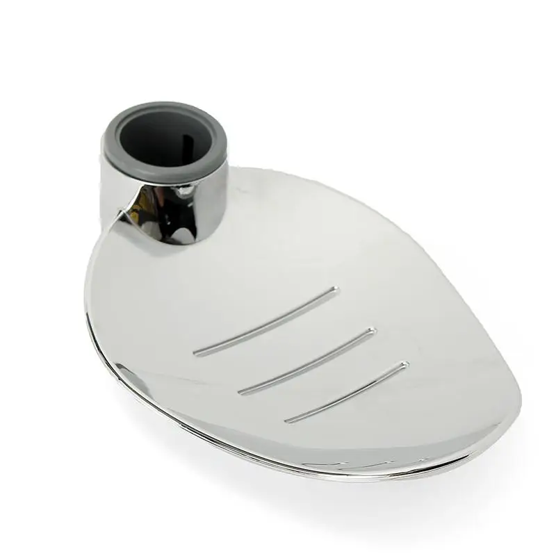 2020 22 25mm ABS Plastic Shower Rail Soap Dish Box Soap Holder Soap Pallet Shower Rod Slide Bar