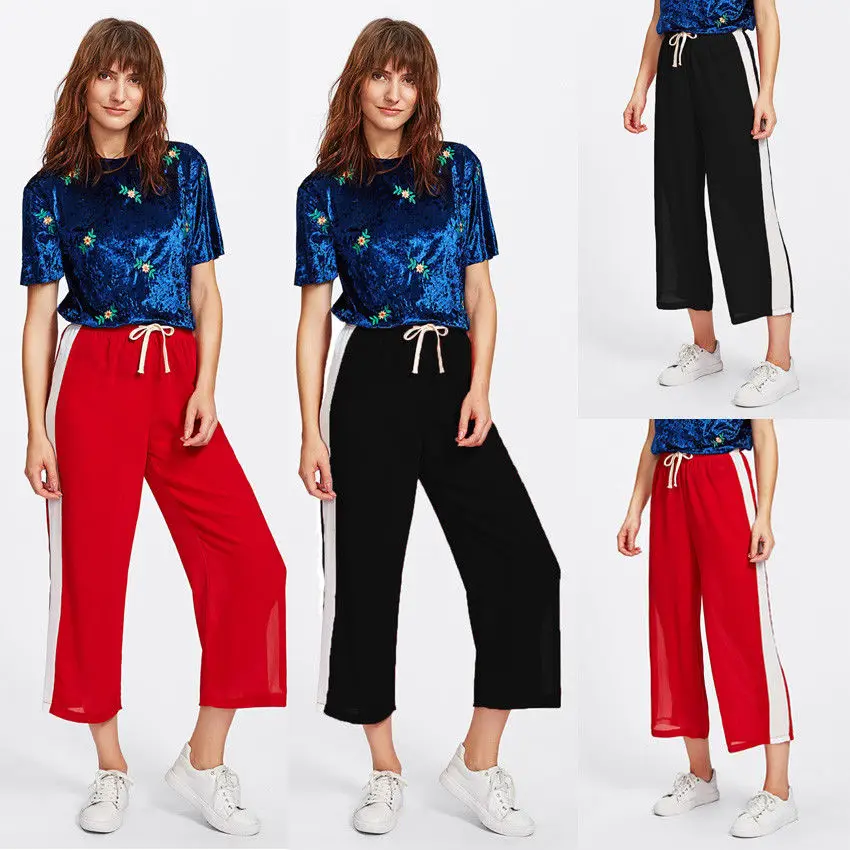 baggy pants with crop top