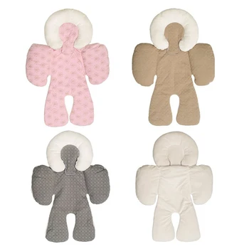 

Baby Stroller Cushion Car Seat Accessories Carriage Thermal Pad Liner Children Shoulder Belt Strap Cover Neck Protection Pad