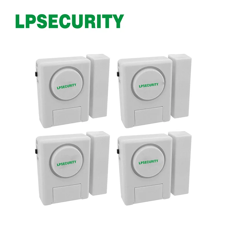 Economic Mini Magnetic Triggered Window/Door Alarm Kit Loud 100dB alarm Simple peel and stick installation | Безопасность и защита