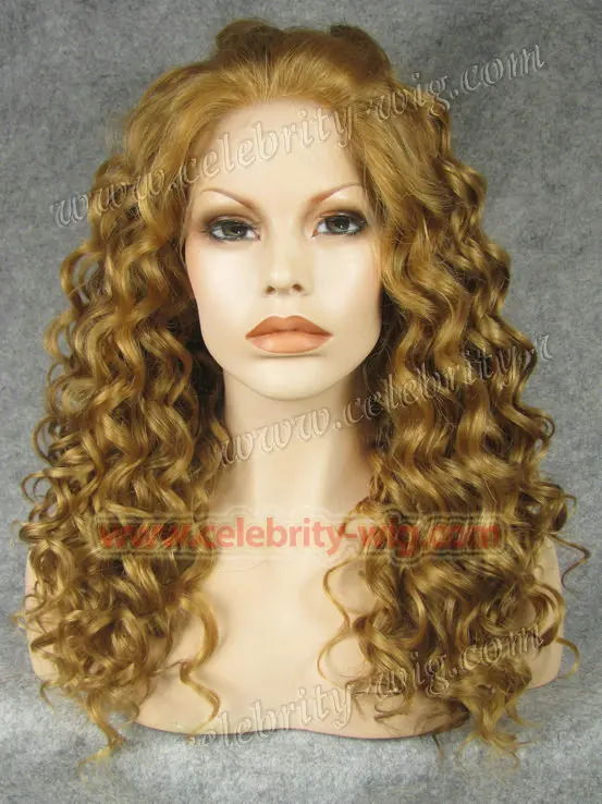 

Top quality and best selling synthetic afro kinky long blonde wig