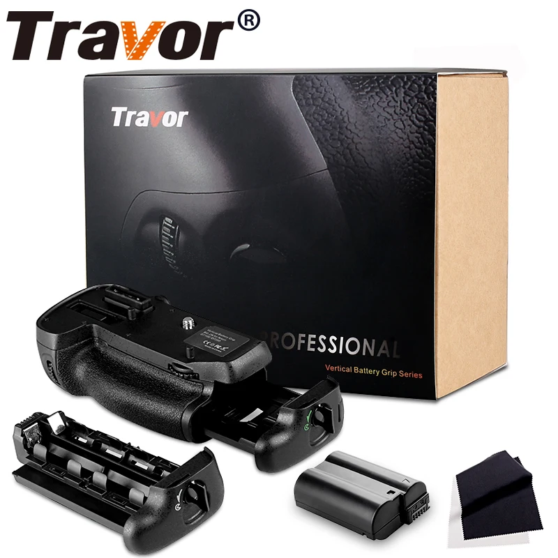 Professional Vertical Battery Grip Pack Holder for Nikon D7100 D7200 Camera as MB-D15+1pcs EN-EL15 