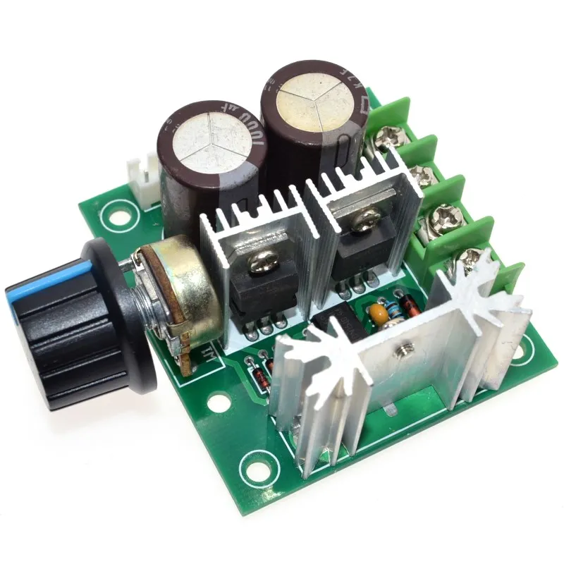 

PWM DC Motor Speed Regulator Adjustable Speed Control Switch 12V 24V 36V 10A