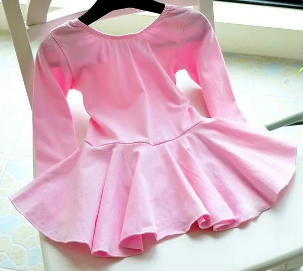 Детская одежда для балета и танцев для девочек ростом от 110 до 150 см, платье для катания на коньках трико с юбкой, комплект одежды розовый, розовый, синий, с короткими рукавами