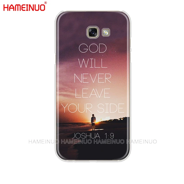 HAMEINUO Christian Jesus Bible Verse cell phone case cover for Samsung