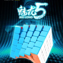 Mofangjiaoshi Meilong 5x5 Stickerless Cubo Magico головоломка Magico идея подарка Прямая поставка