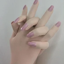 Роскошные индивидуальные ногти сервис для кожи Zentai перчатки с поддельным ногтей