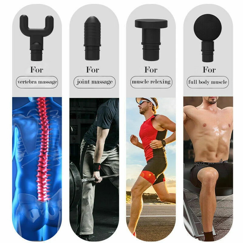 New Muscle Massage Tool Percussion Massager Vibrating Relax with Storage Box XD88