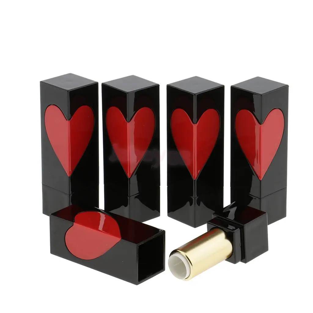 5x 12ml Empty Lipstick Container DIY Lip Balm Tubes Lips Gloss Bottles