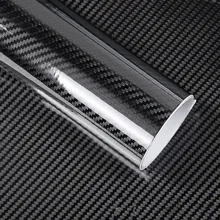 50*200 cm Negro 5D Película de Fibra de Carbono de Fibra de Carbono de Vinilo Película Del Abrigo Del Coche Etiqueta Engomada Del Coche Auto de la Película Exterior accesorios car styling