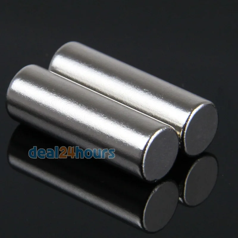 

OMO Magnetics 2pcs Super Strong Long Round Cylinder 10 * 30mm Magnet Rare Earth Neodymium 10 x 30 mm N35