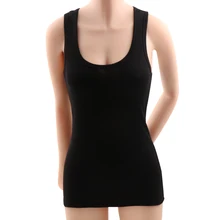 Лето, хит, женский сексуальный жилет без рукавов, однотонный жилет, 4 цвета