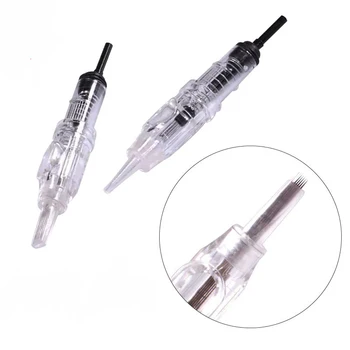 

5pcs Tattoo Cartridge Needles 1RL 3RL 5RL 7RL 5F 7F Permanent Makeup Needles for Nouveau Contour Machine Pen for Eyebrow Lips