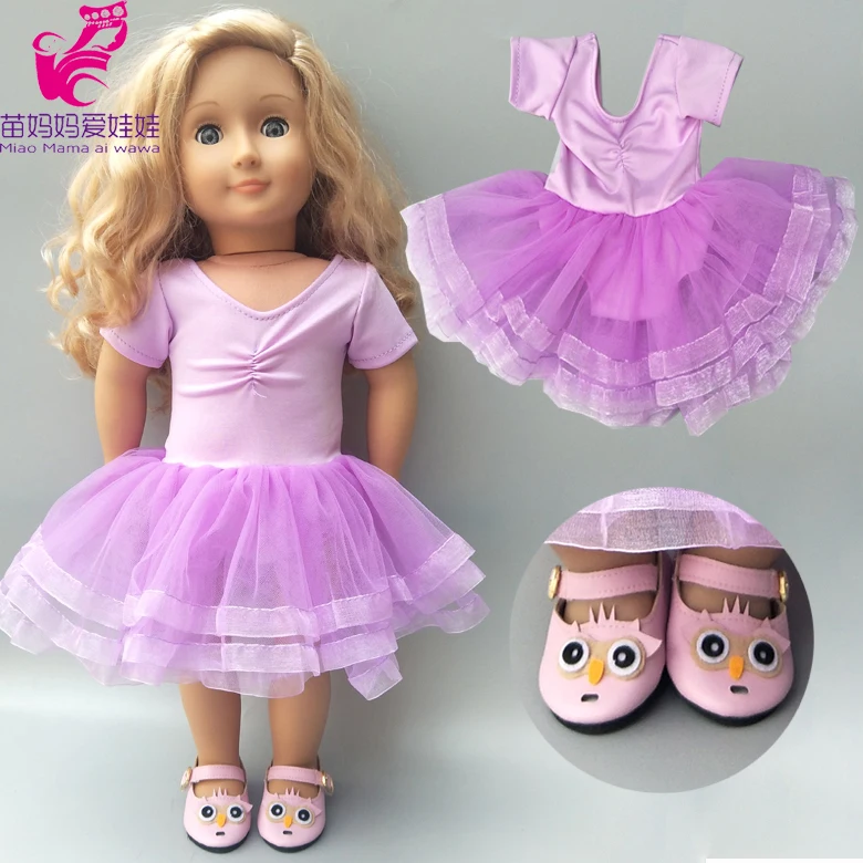 doll dress fit for 43cm reborn baby doll dress and 18 inch american doll clothes wear