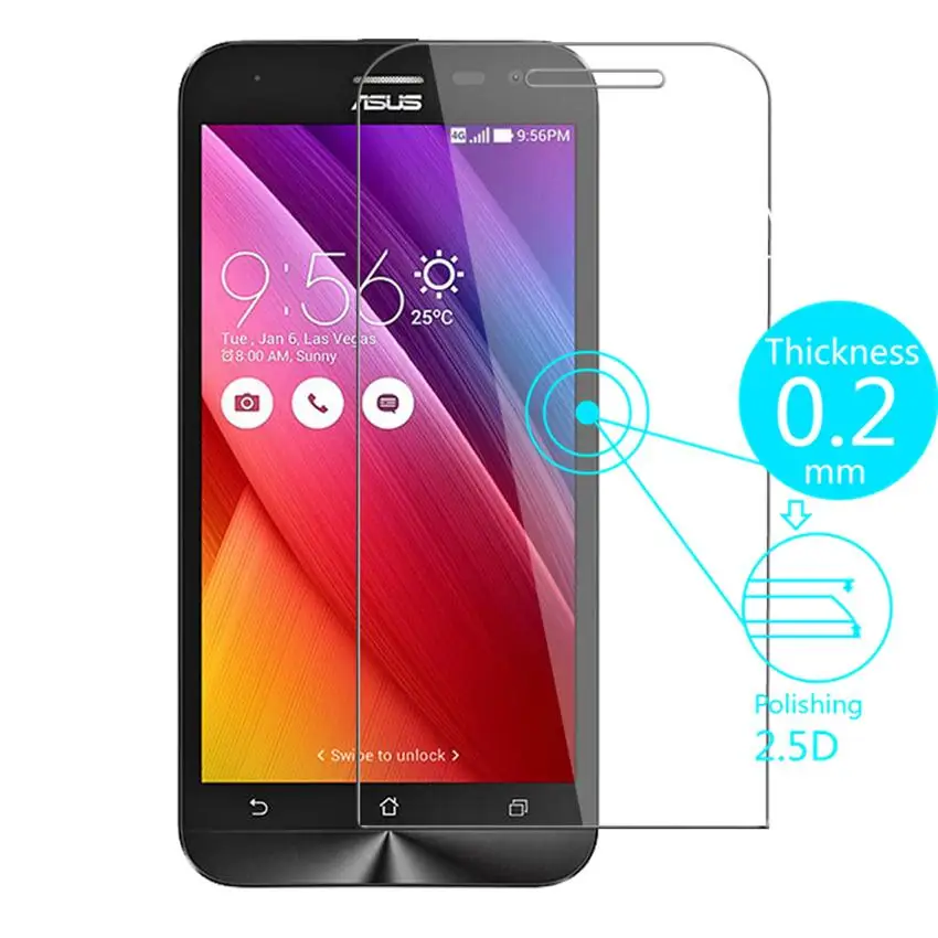 Закаленное стекло для ASUS Zenfone Selfie ZD551KL 2 Laser ZE500KL 3 5 6 GO ZB500KL ZC500TG ZB551KL | Мобильные