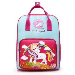 Детские школьные сумки высокого качества, ортопедический ранец с единорогом для девочек, детские рюкзаки, школьный рюкзак для мальчиков