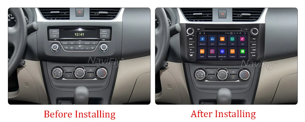 Perfect Android9.0 Car Radio DVD for NISSAN SILPHY Quad Core wifi Bluetooth video audio Multimedia 2 din car dvd player 7