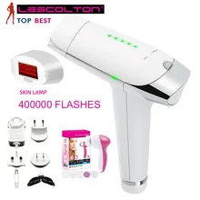 Lescolton,, IPL лазерная Машинка для удаления волос, постоянное Лазерное Удаление волос IPL 400000 импульсов, домашний лазерный эпилятор для женщин