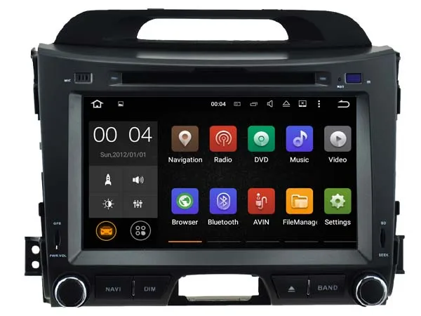 

Android 8.1.0 2GB ram CAR DVD player for Kia Sportage 2010-2014 audio autoradio stereo headunit multimedia navi taperecorder