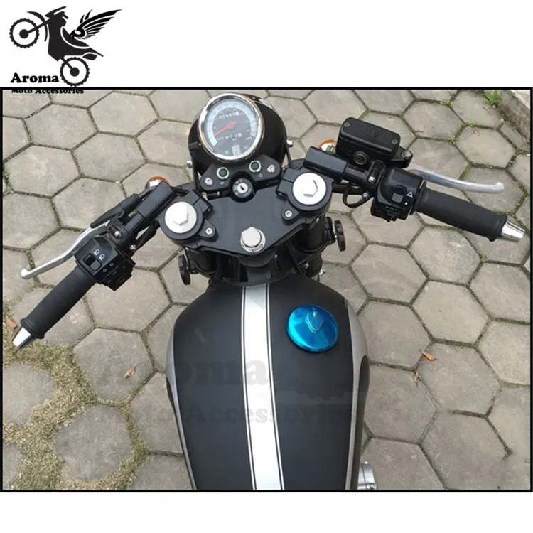 Высокое качество Ретро Кафе черный коричневый скутер аксессуары питбайк резиновая мотоциклетная рукоятка для harley moto руль мотобайка