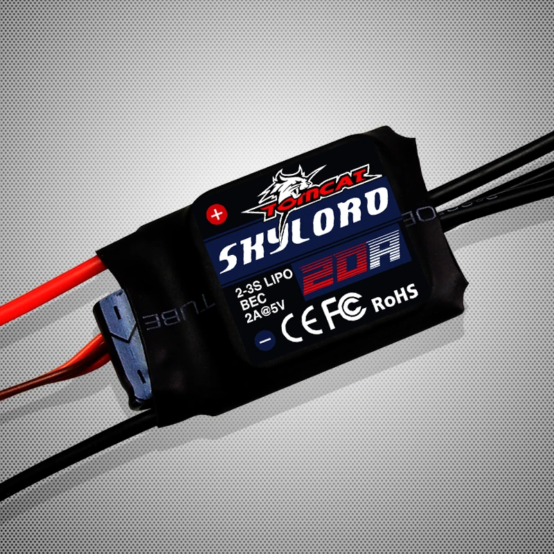 Skylord 20A ESC BEC электронные запасные части для RC EDF Propeller Jet Airplane Helicopter Model TH03951|Детали и