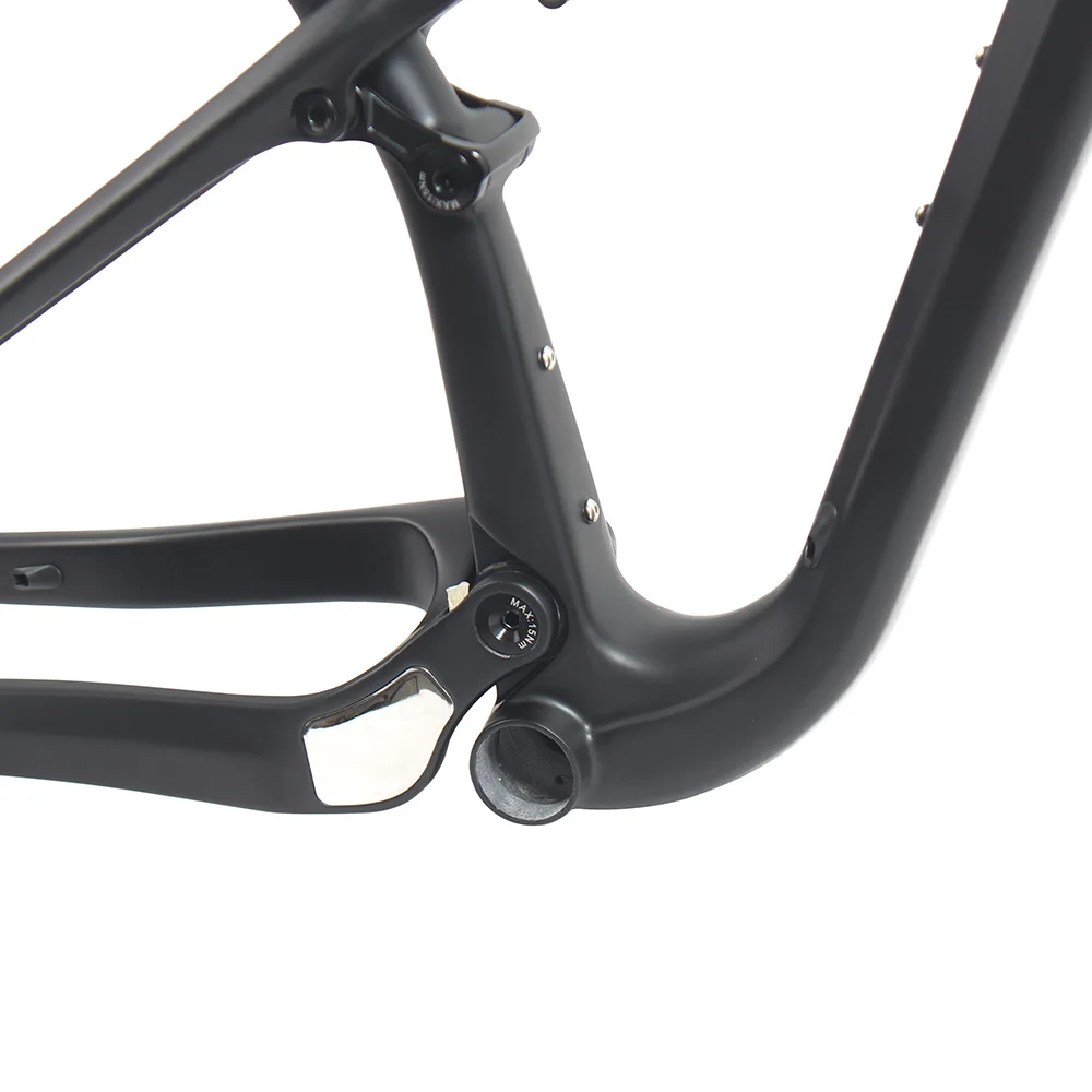 Cheap Sobato 29ER Boost 148*12mm Bike Frame BB92 29er Suspension Frameset 5