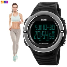 SKMEI Для мужчин S часы роскоши Спорт армии Открытый 50 м Водонепроницаемый светодиодный цифровые часы Военные Повседневное Для мужчин Наручные часы masculino 1209