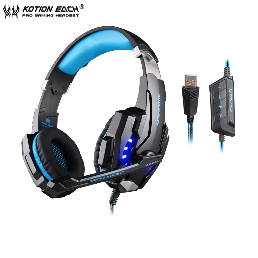 KOTION EACH G9000 USB 7.1 Surround Sound Vibration Game Gaming