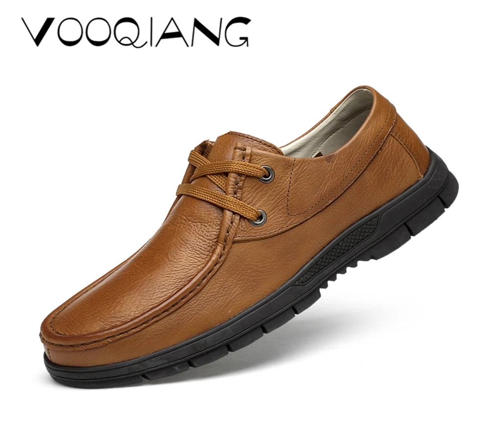 

VOOQIANG Spring Autumn Men Formal Wedding Shoes Luxury Men Business Dress Shoes Men Loafers Pointy Shoes Big Size 38-47