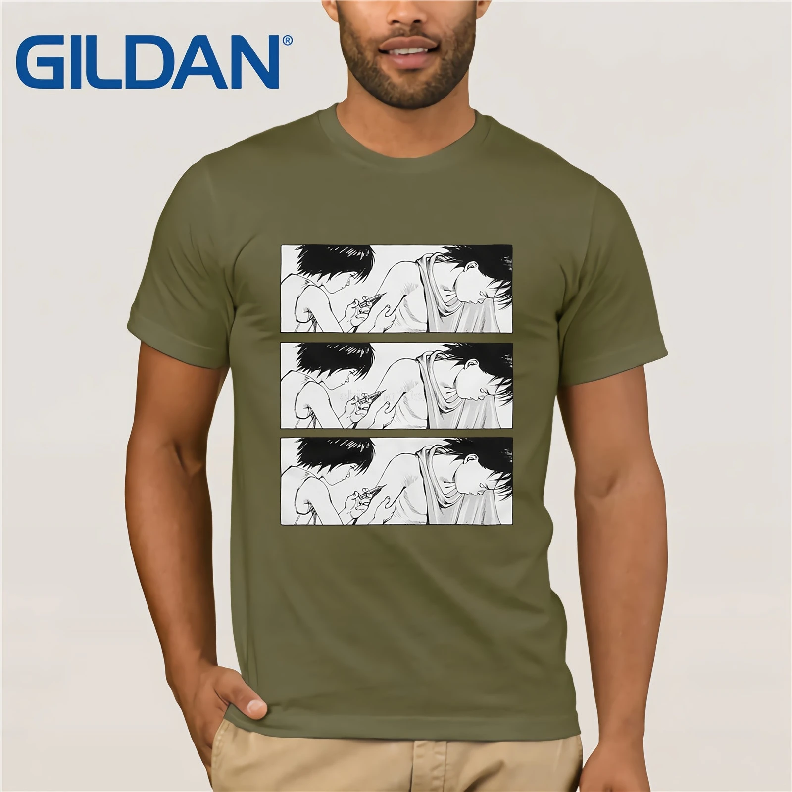 

AKIRA T shirts High Quality AKIRA T-shirt Hip Hop Cartoon Top Tees Fashion AKIRA T shirts