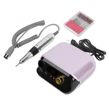 30 Вт электрическая дрель для ногтей, светодиодный экран дисплея, маникюрная Машинка для педикюра 25000 об/мин, EU Plug 110-220 В, покрытие для маникюра