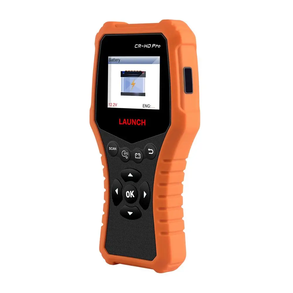 Запуск CR HD Pro OBD2 HOBD автомобиля сканирующий прибор obd ii считыватель кода EOBD X431 12 V/24 V
