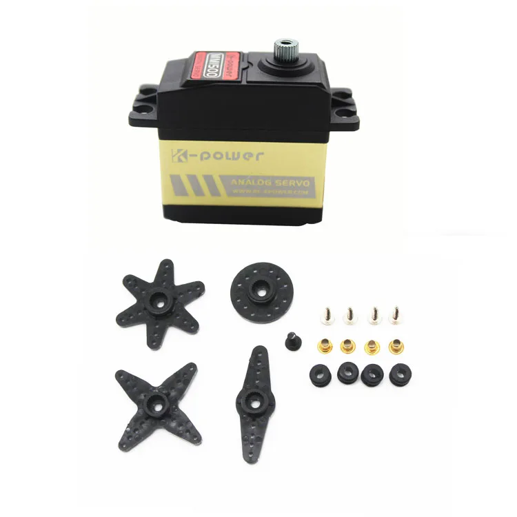 

K-power MM1500 15kg torque Analog full metal gear servo waterproof for rc plane car boat Robot Landing skid