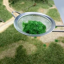 Посадка травы скиммер DIY сценария песка стол газон растительности производственный инструмент