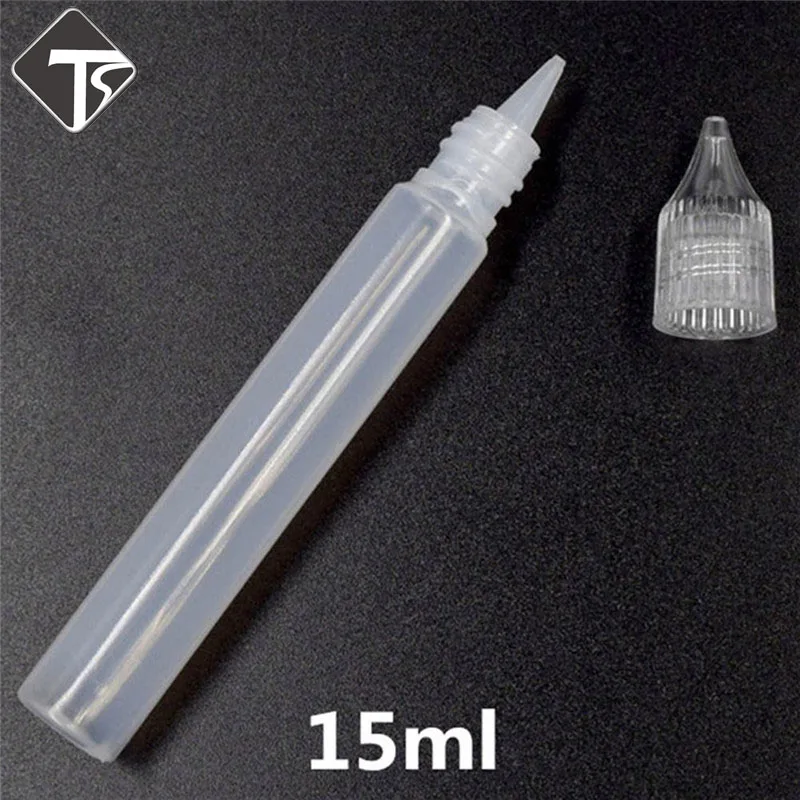 

1PC 15ml Empty Plastic Liquid Bottle Electronic Cigarette Liquid Bottles Empty E Liquid Bottle for Electronic Hookah Vape Pen
