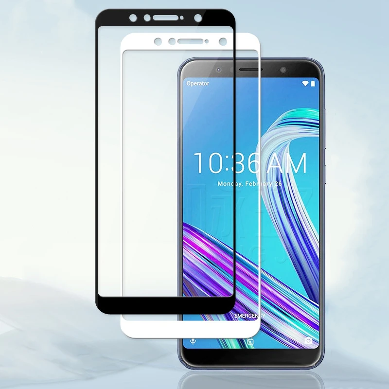 

Tempered Glass For Asus ZenFone Max Pro M1 ZB602KL ZB ZB602 602 602KL KL X00TD Full Cover Screen Protector Protective Glass Film