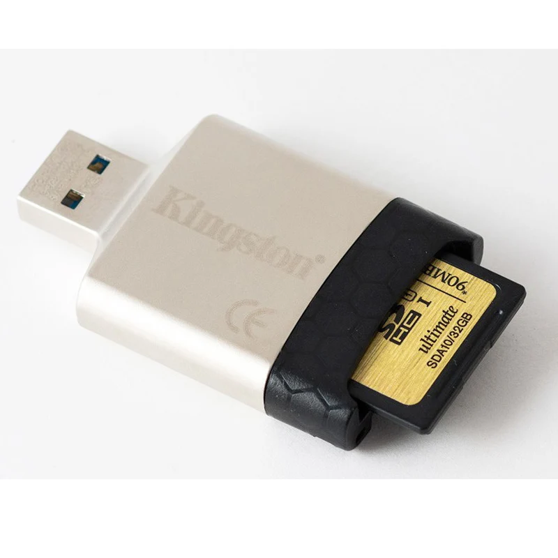 картридер Kingston usb 3.0 card reader многофункциональный мобильный металла мини sd microsdhc/sdxc