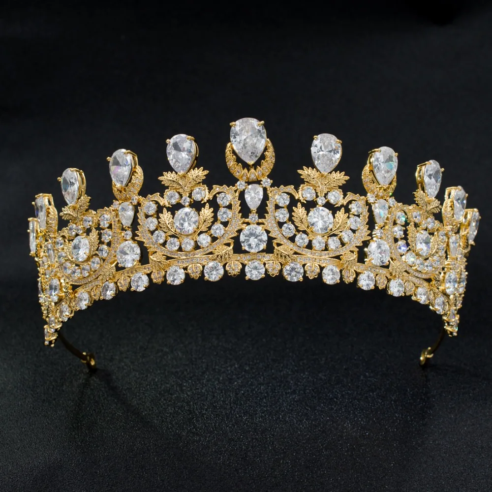 Buy Luxurious Cubic Zirconia Classic Big Royal Wedding