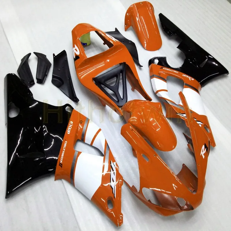23Colors! Botls+Custom orange motorcycle cowl body kit for Yamaha YZF