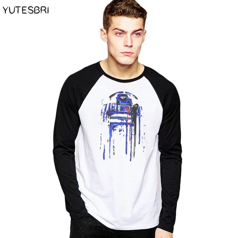 R2d2 комиксы мужские Черная пятница футболки 2018 Империя Звездные войны хлопок