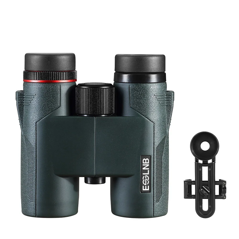 

8X32 Roof Binoculars HD Professional for Bird Watching Travel Stargazing Hunting Concerts Sports BAK4 FMC Lens-with Phone Mount
